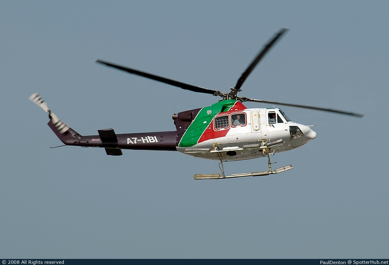Photo of A7-HBI - Bell 412EP operated by Gulf Helicopters