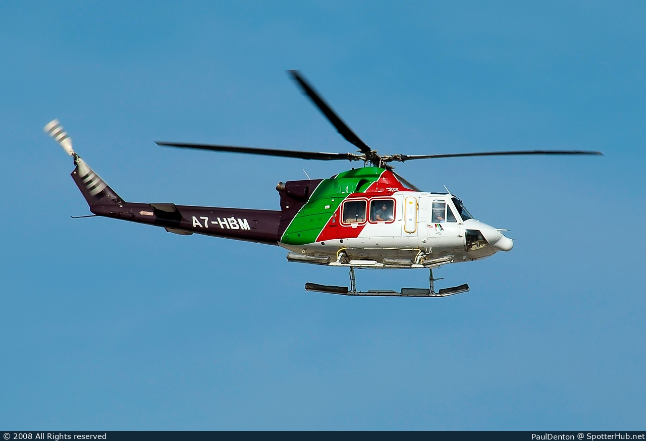 Photo of A7-HBM - Bell 412EP operated by Gulf Helicopters