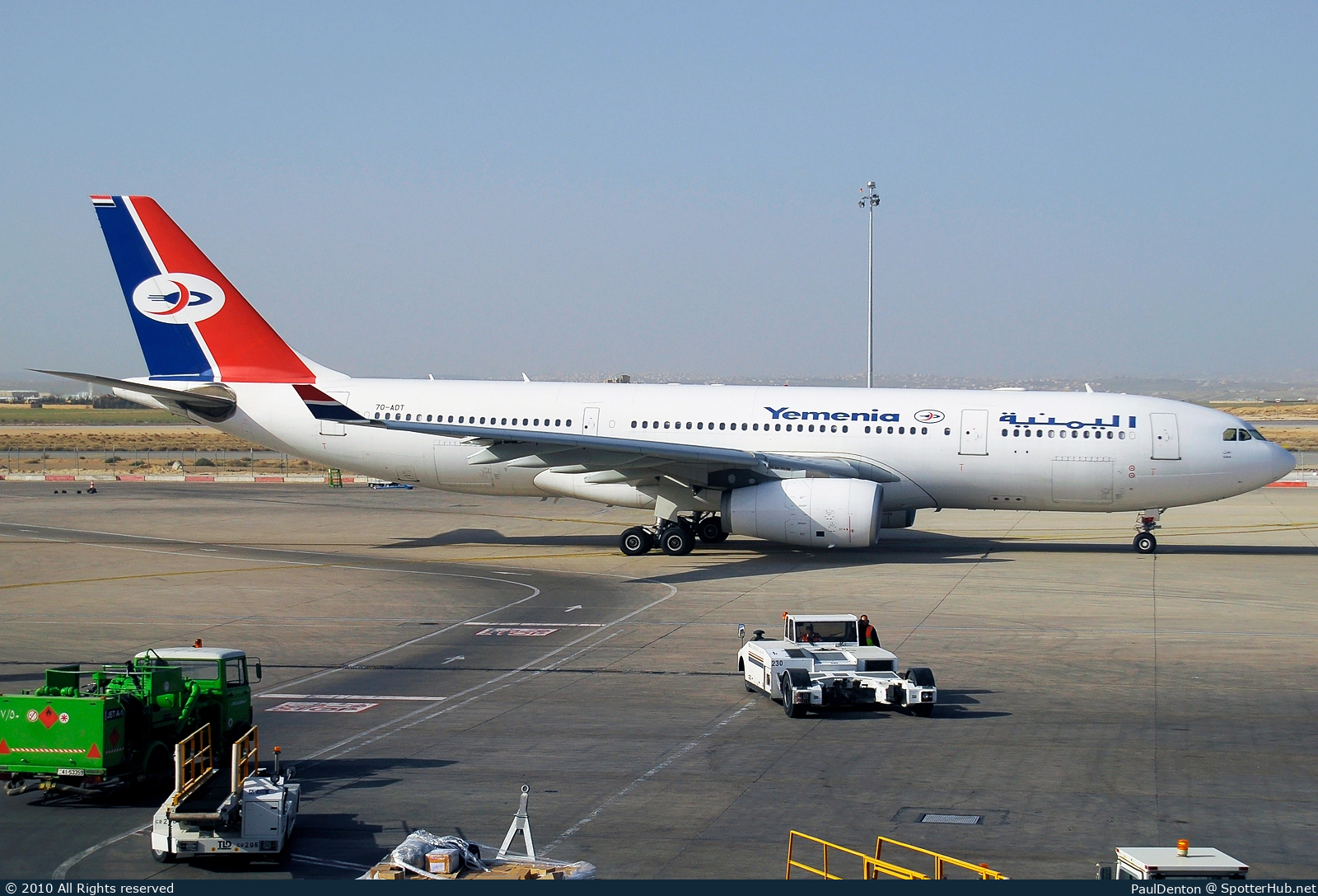 Photo of 7O-ADT - Airbus A330-243 operated by Yemenia