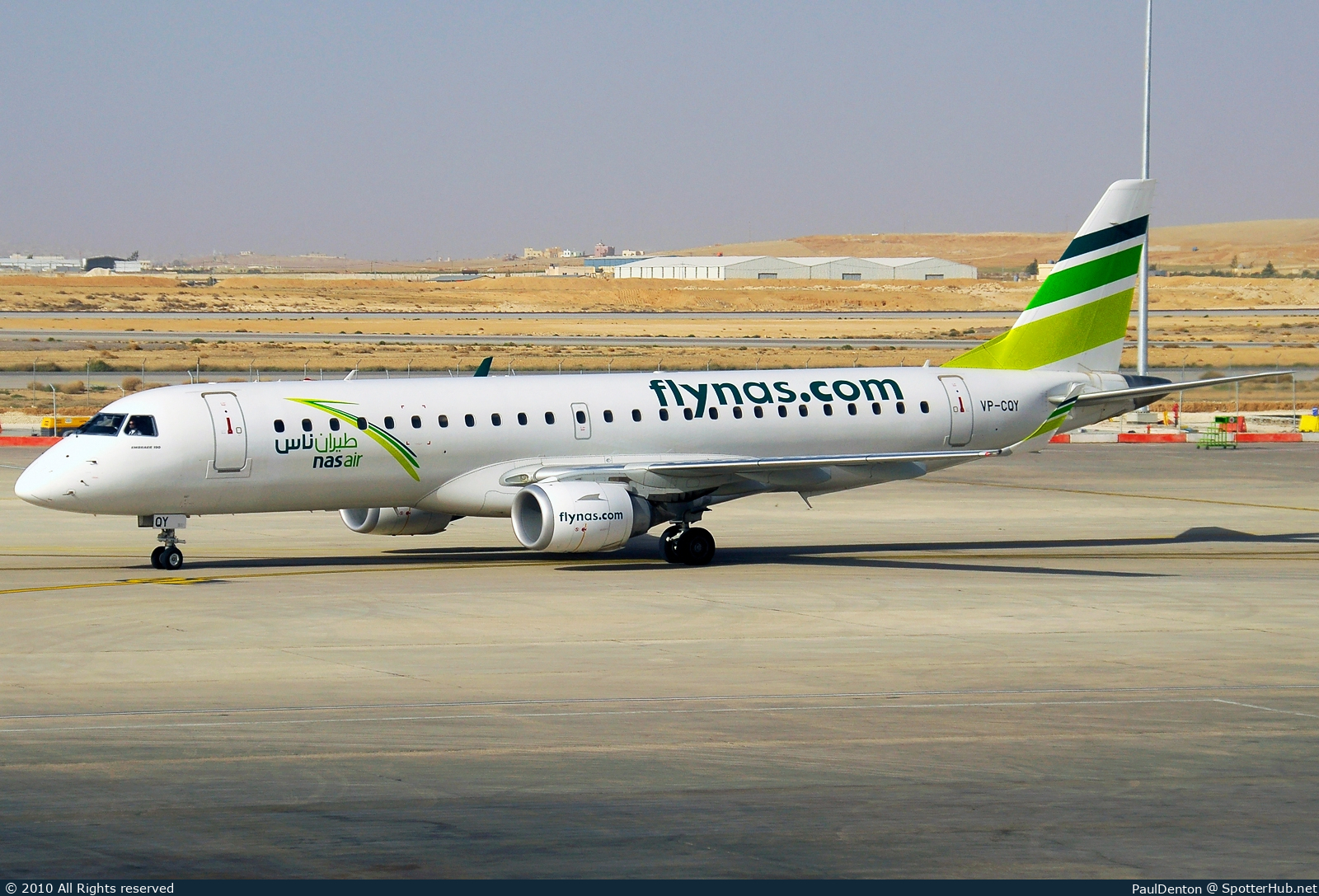 Photo of VP-CQY - Embraer ERJ-190LR operated by Nas Air