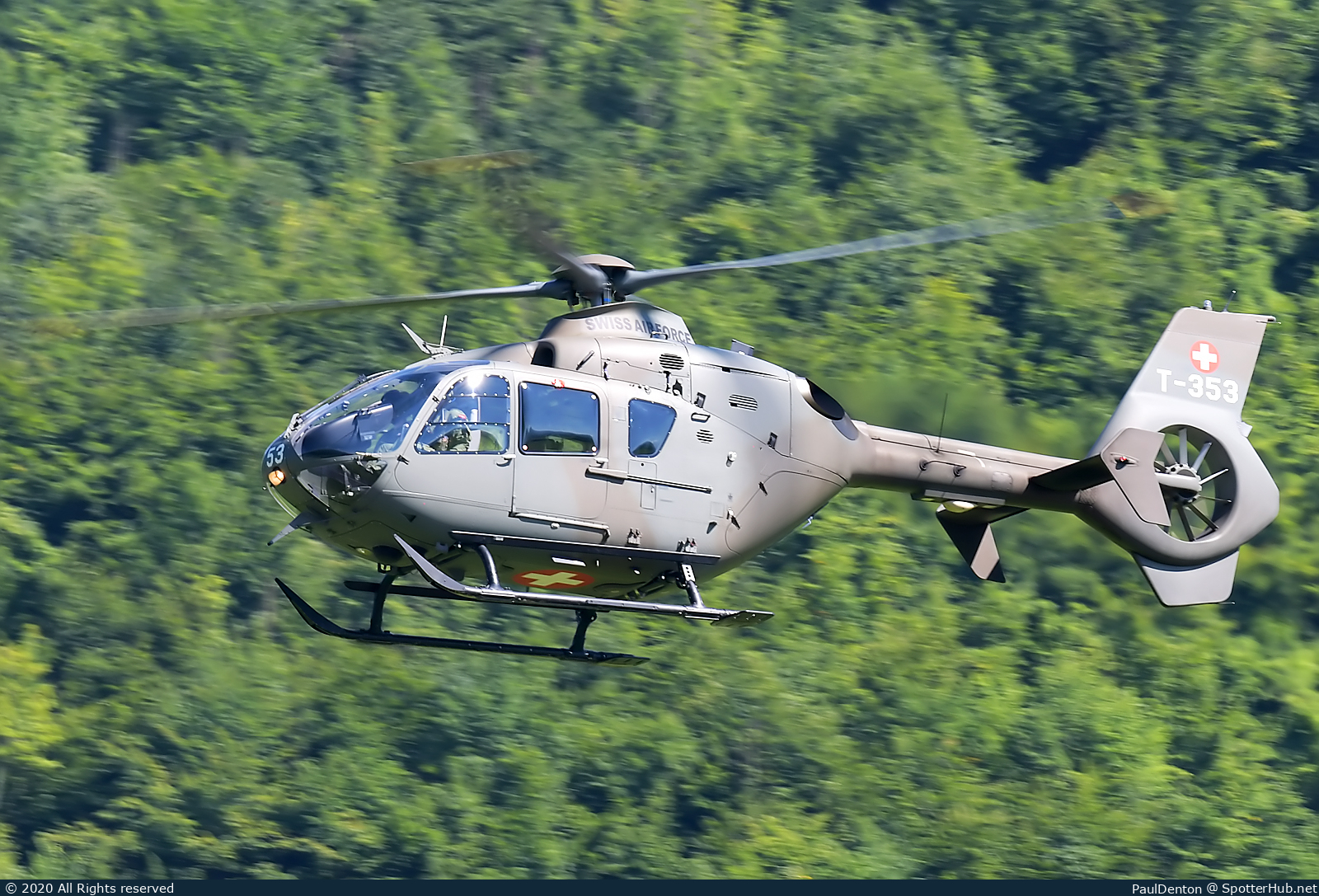 Photo of T-353 - Eurocopter EC635 P2+ operated by Swiss Air Force