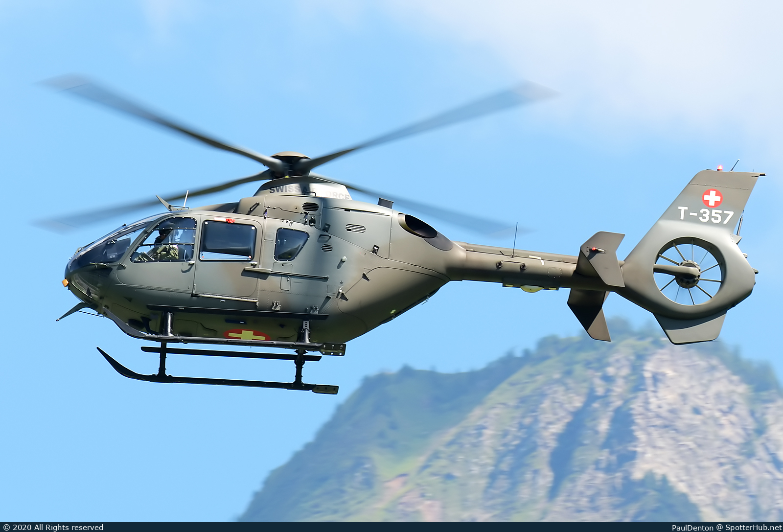 Photo of T-357 - Eurocopter EC635 P2+ operated by Swiss Air Force