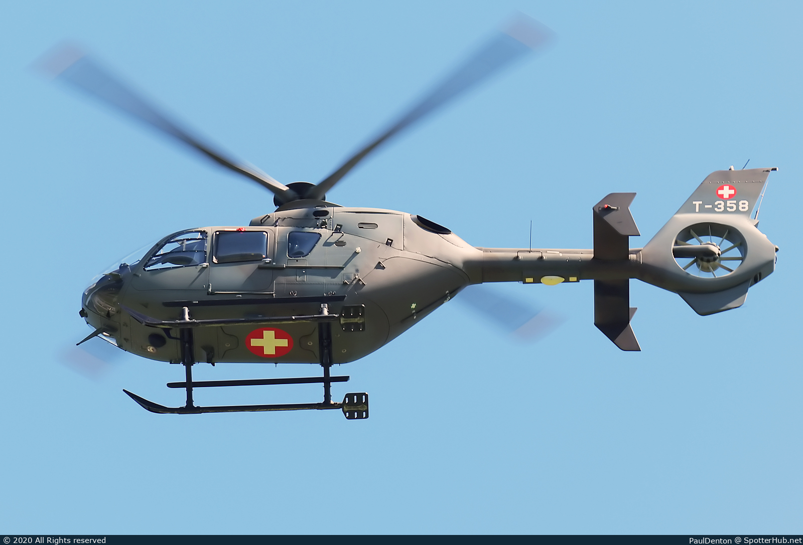 Photo of T-358 - Eurocopter EC635 P2+ operated by Swiss Air Force