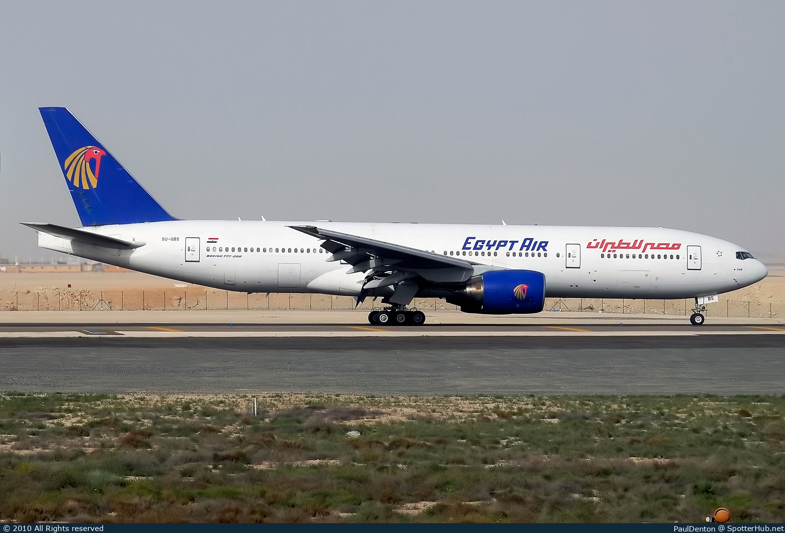 Photo of SU-GBS - Boeing 777-266(ER) operated by Egyptair