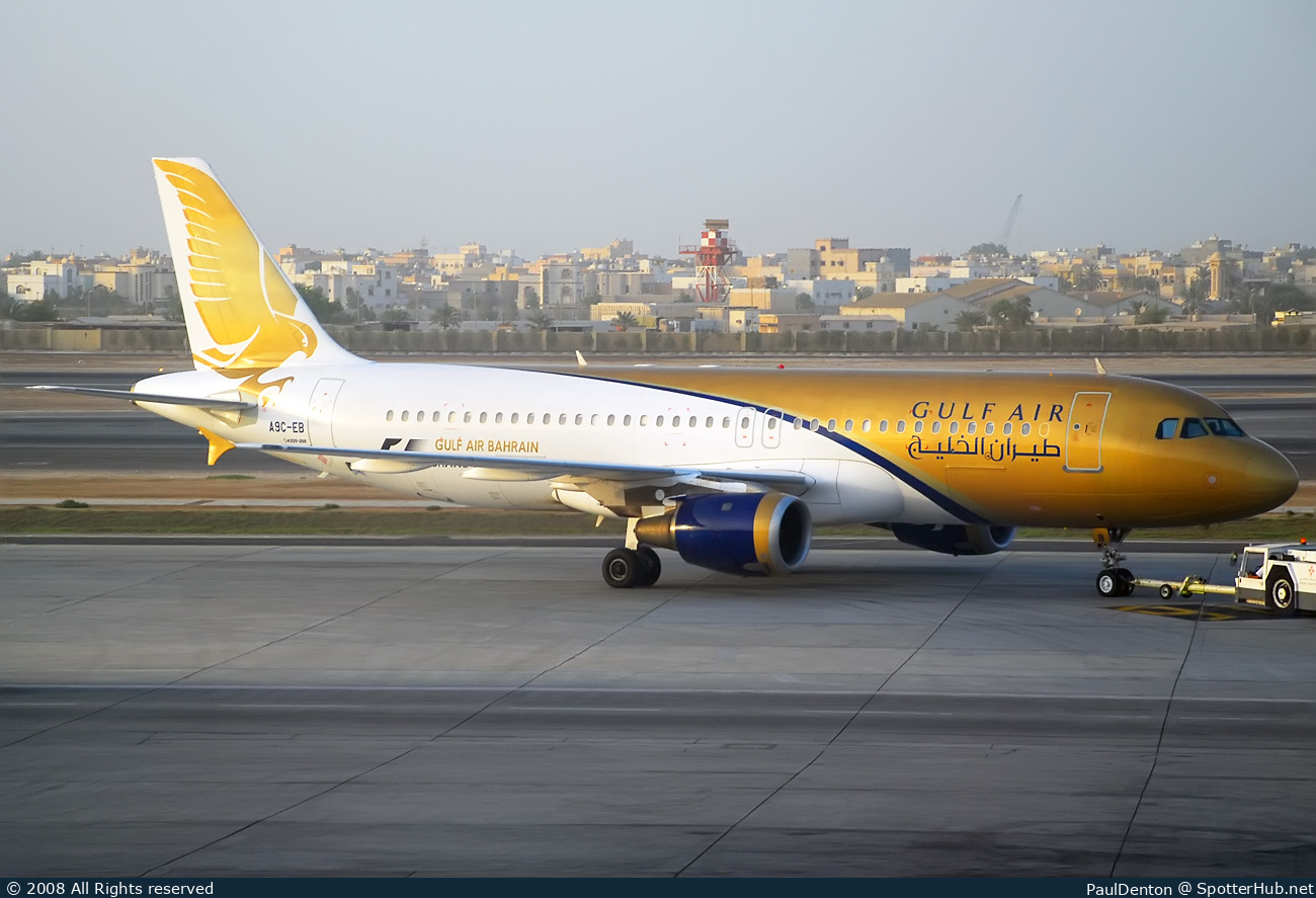 Photo of A9C-EB - Airbus A320-212 operated by Gulf Air