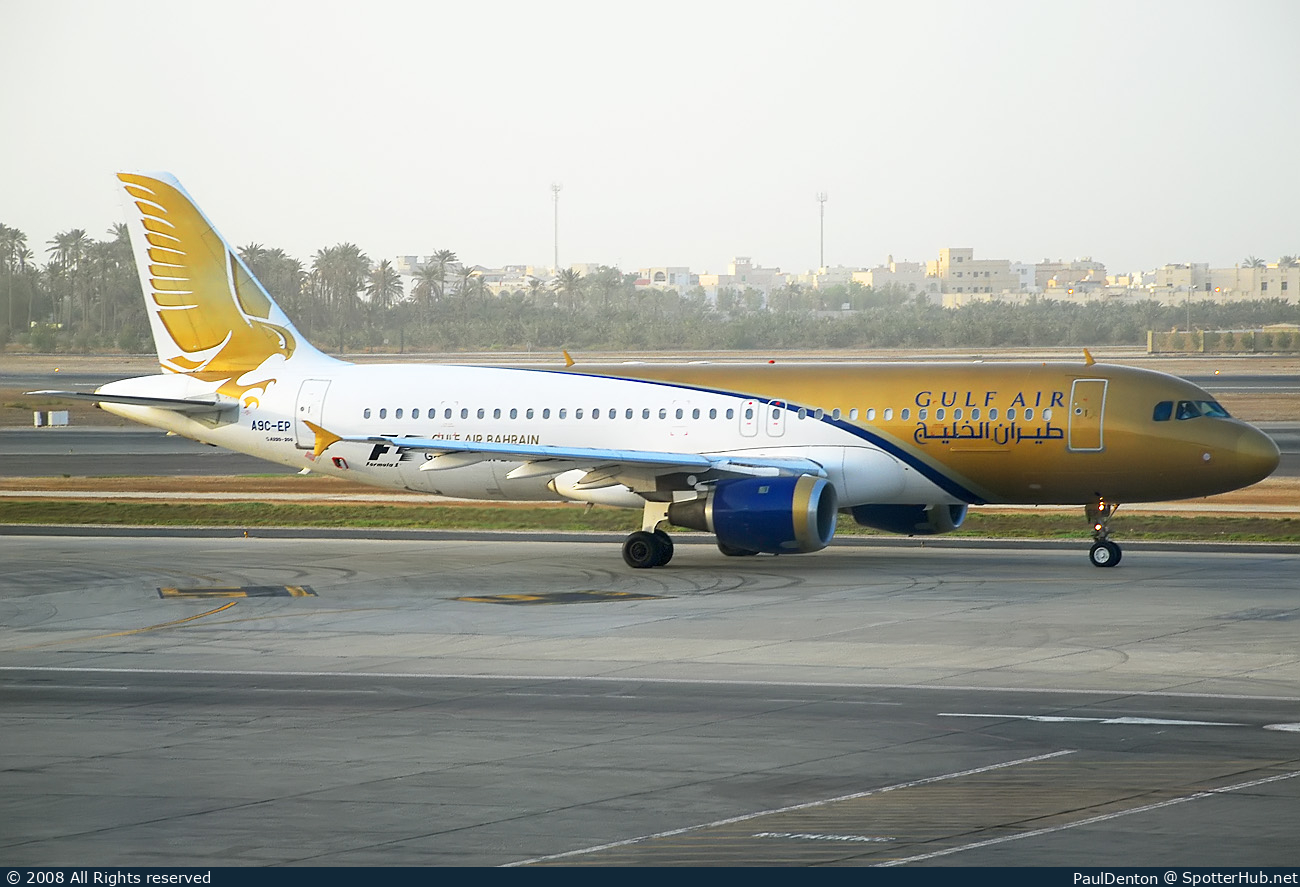 Photo of A9C-EP - Airbus A320-212 operated by Gulf Air