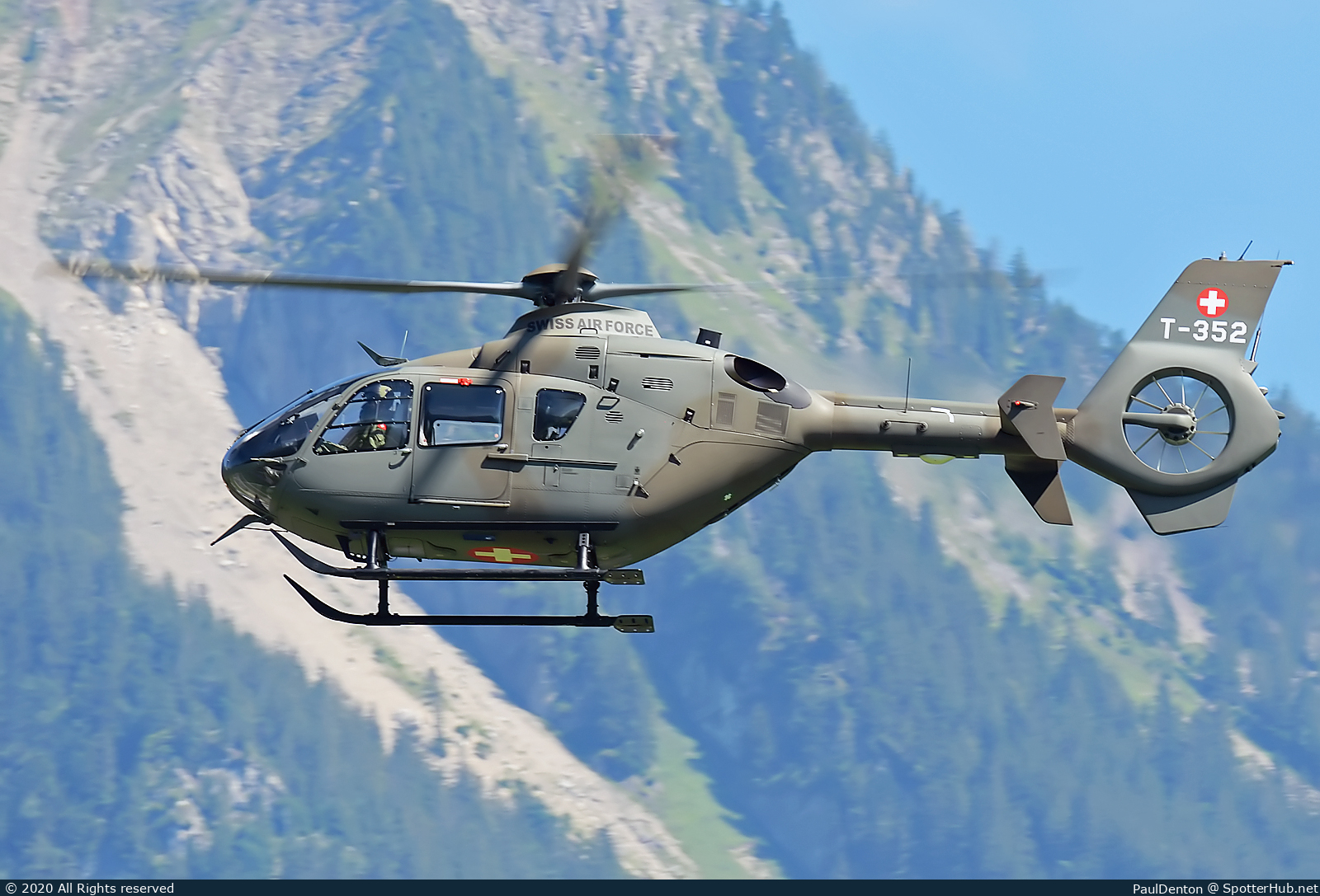 Photo of T-352 - Eurocopter EC635 P2+ operated by Swiss Air Force