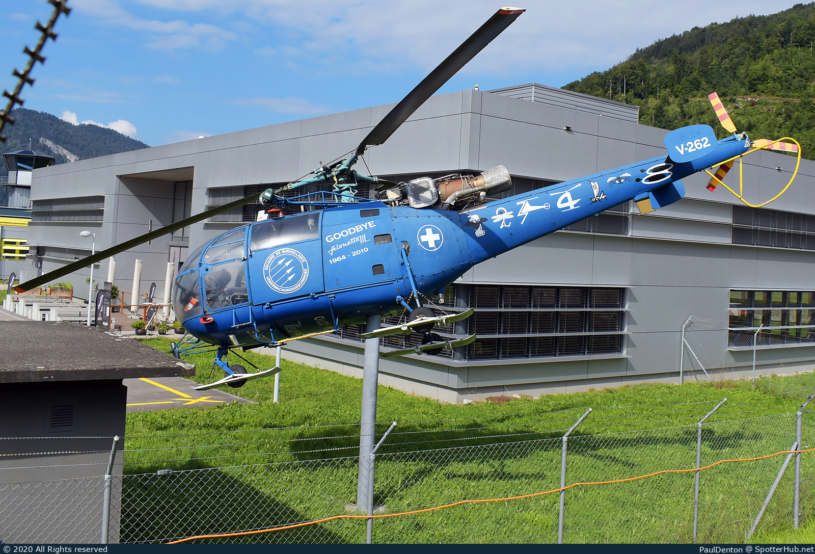 Photo of V-262 - Aérospatiale SA316B Alouette III operated by Swiss Air Force