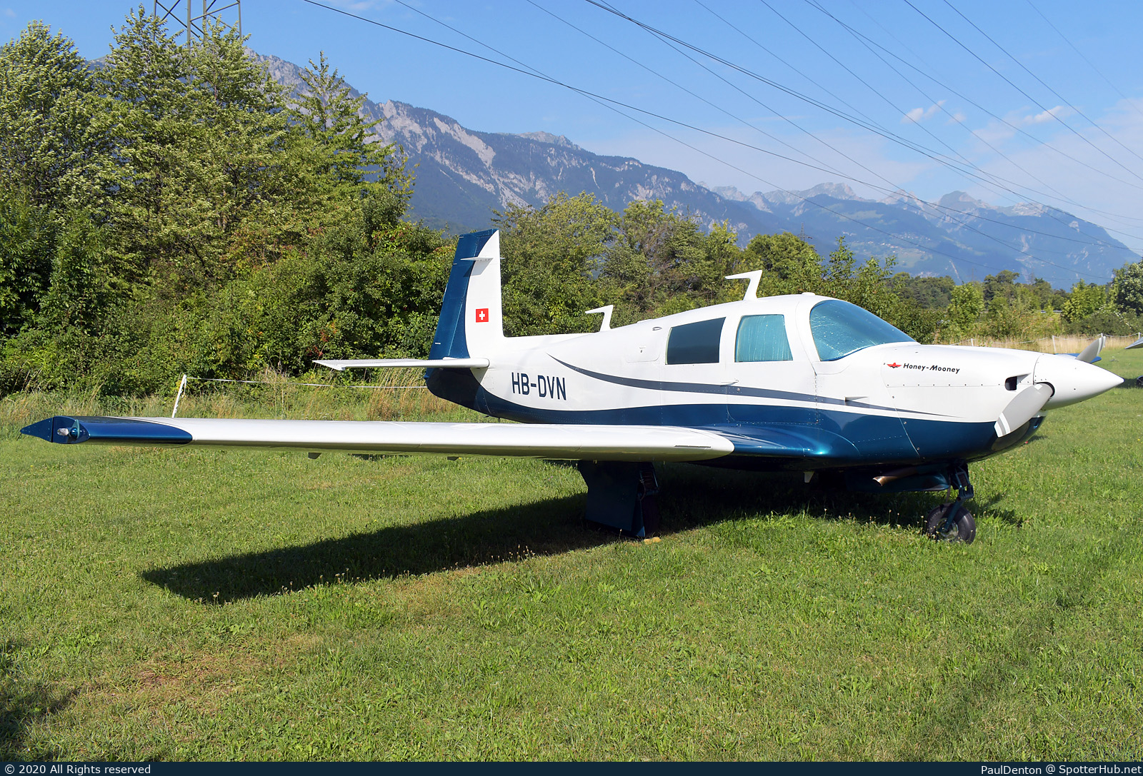 Photo of HB-DVN - Mooney M20E Super 21 operated by Private