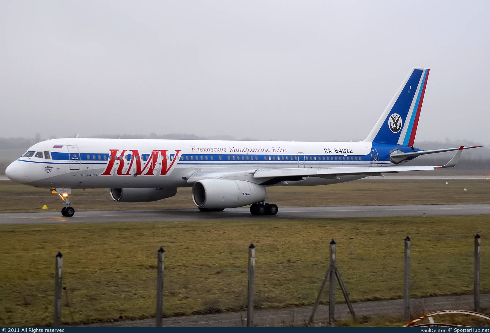 Photo of RA-64022 - Tupolev Tu-204-100 operated by KMV Kavminvodyavia