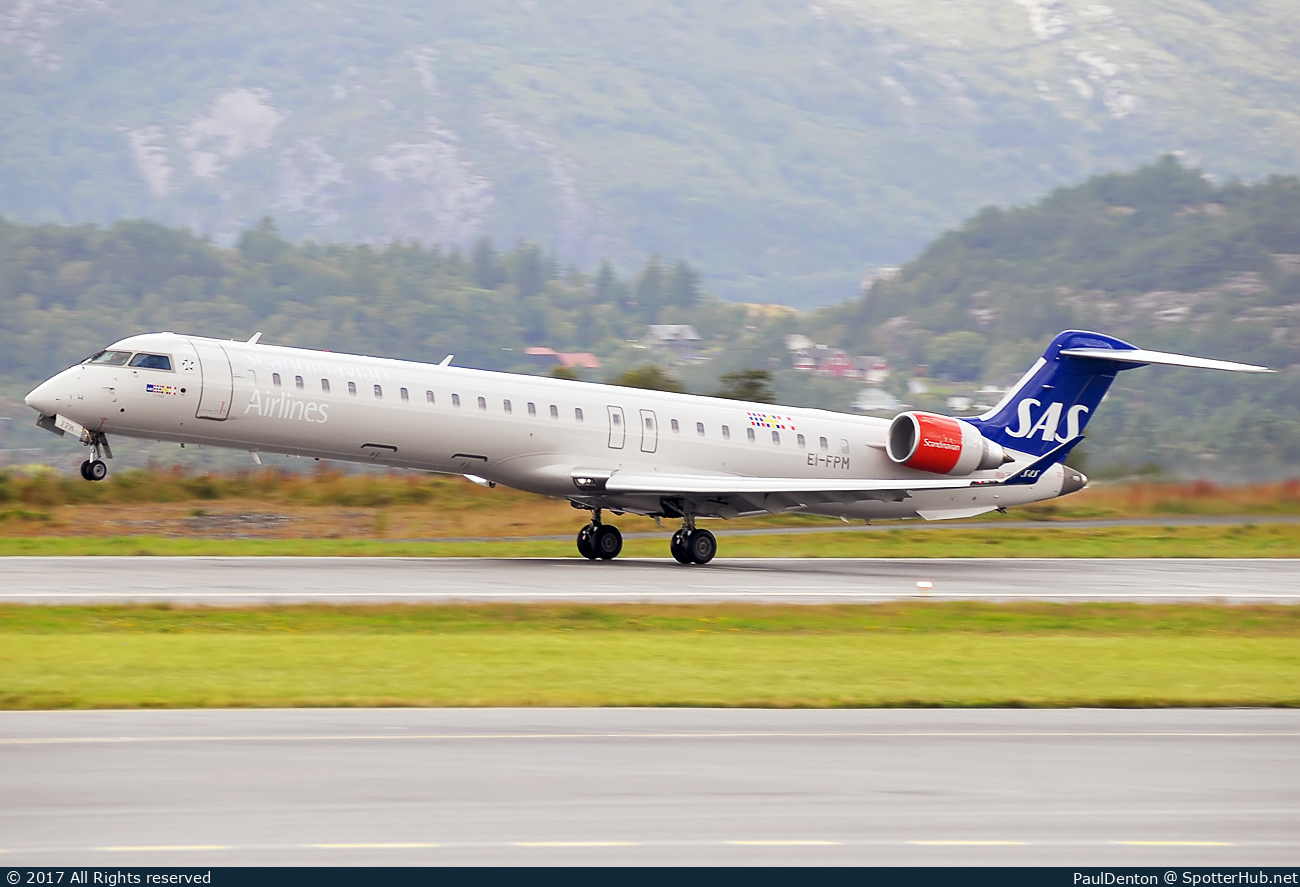 Photo of EI-FPM - Bombardier CRJ-900LR operated by SAS Scandinavian Airlines (opb CityJet)