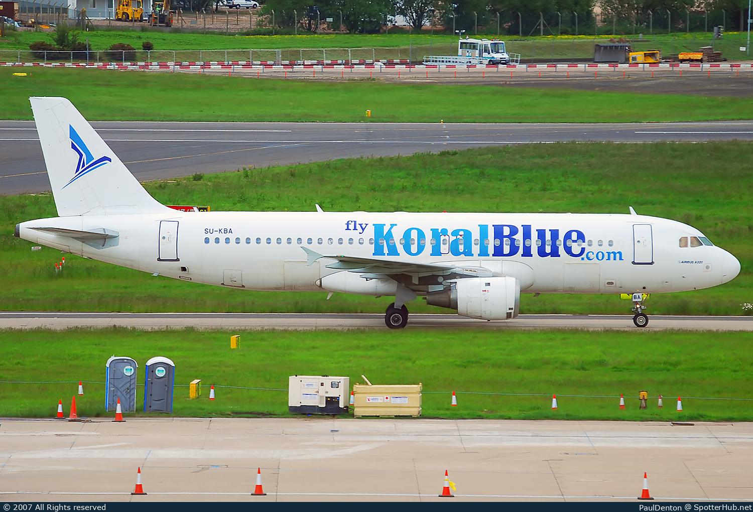 Photo of SU-KBA - Airbus A320-212 operated by KoralBlue Airlines