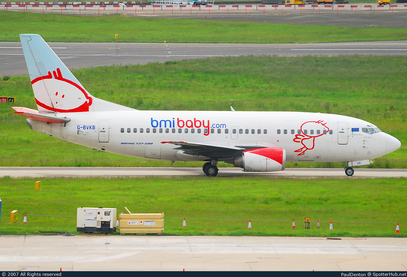 Photo of G-BVKB - Boeing 737-59D operated by bmibaby