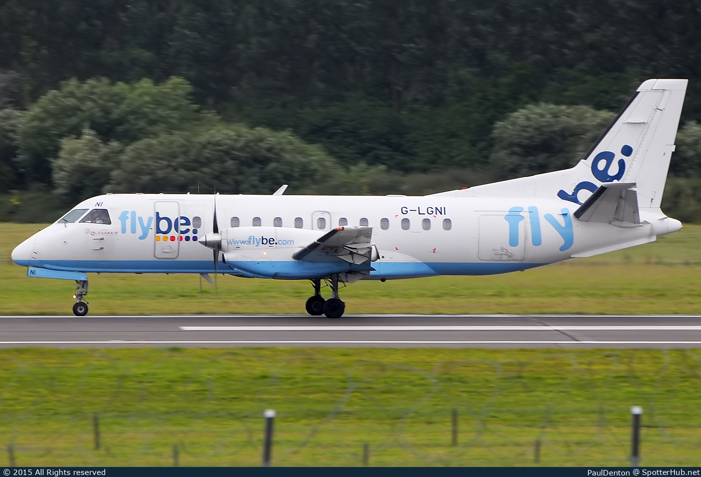 Photo of G-LGNI - Saab 340B operated by flybe (opb Loganair)