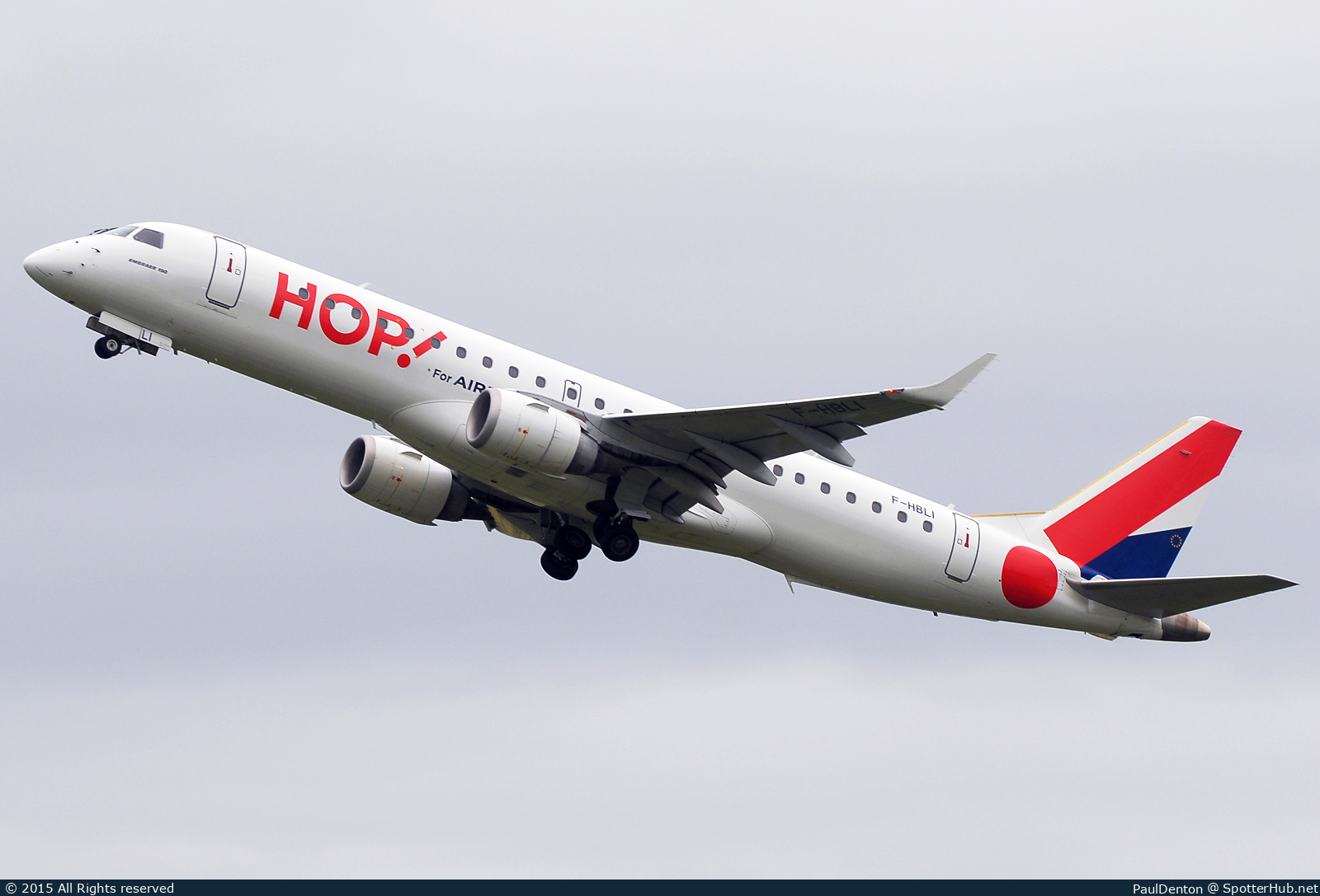 Photo of F-HBLI - Embraer ERJ-190STD operated by Air France HOP