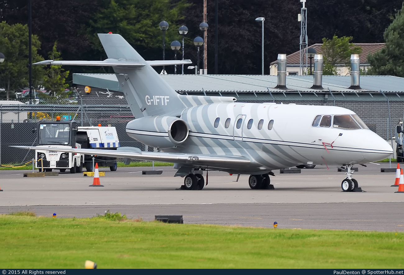 Photo of G-IFTF - British Aerospace 125-800B operated by Interflight