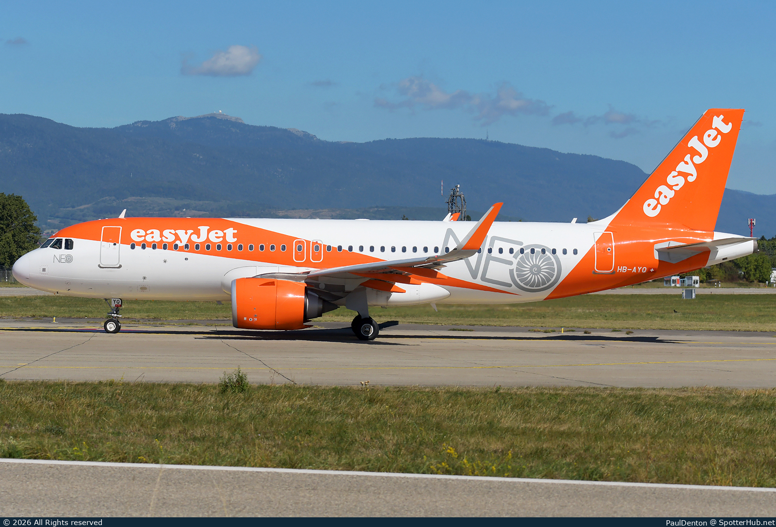 Photo of HB-AYO - Airbus A320-251N operated by easyJet Switzerland