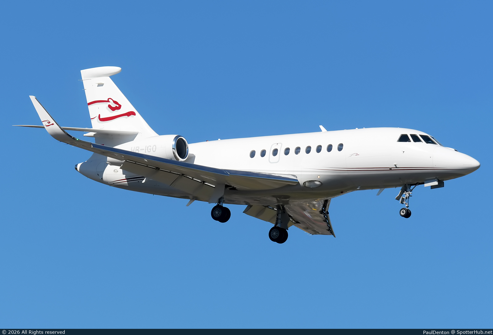 Photo of HB-IGO - Dassault Falcon 2000LX operated by Cat Aviation