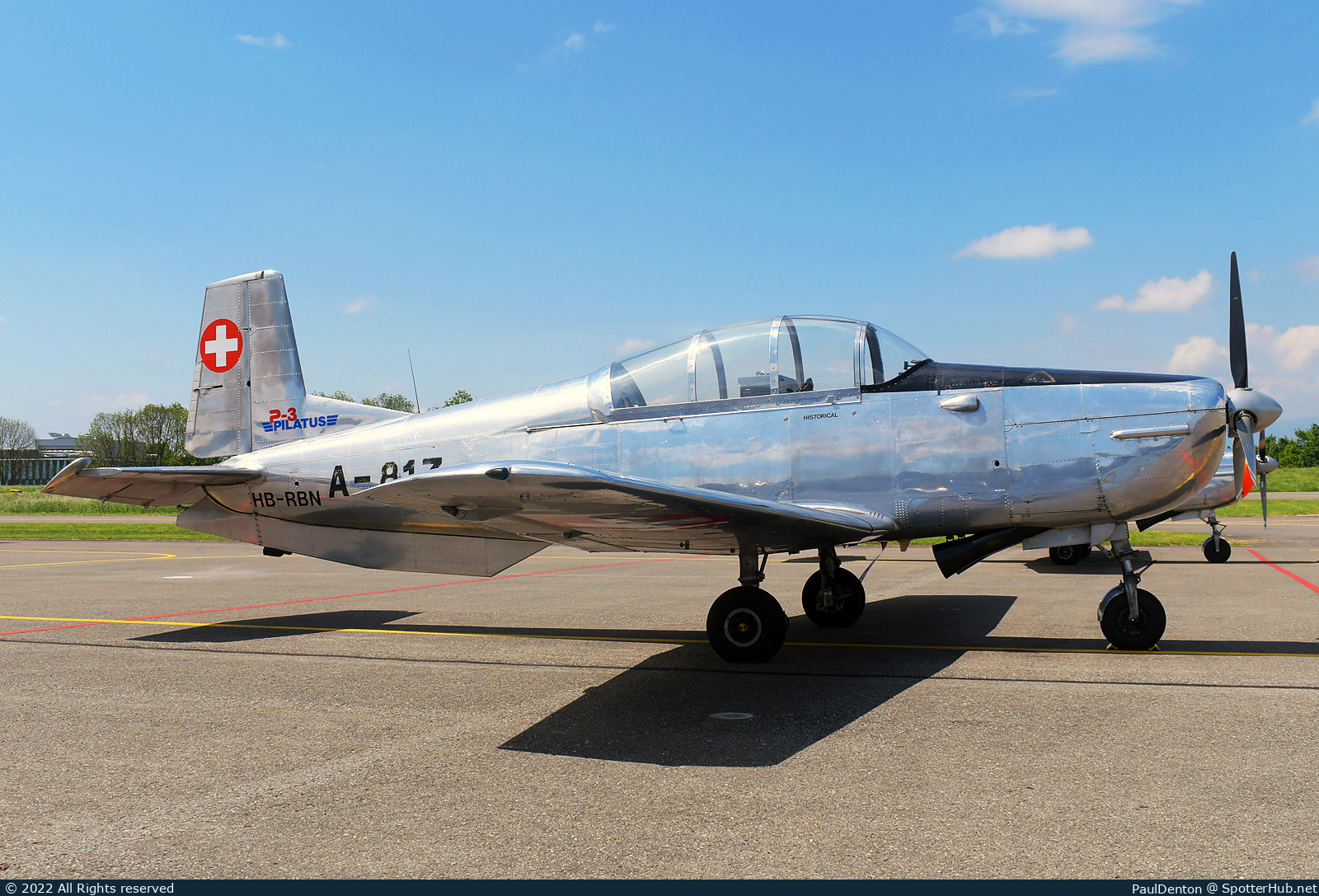 Photo of HB-RBN - Pilatus P-3-03 operated by P.3 Flyers