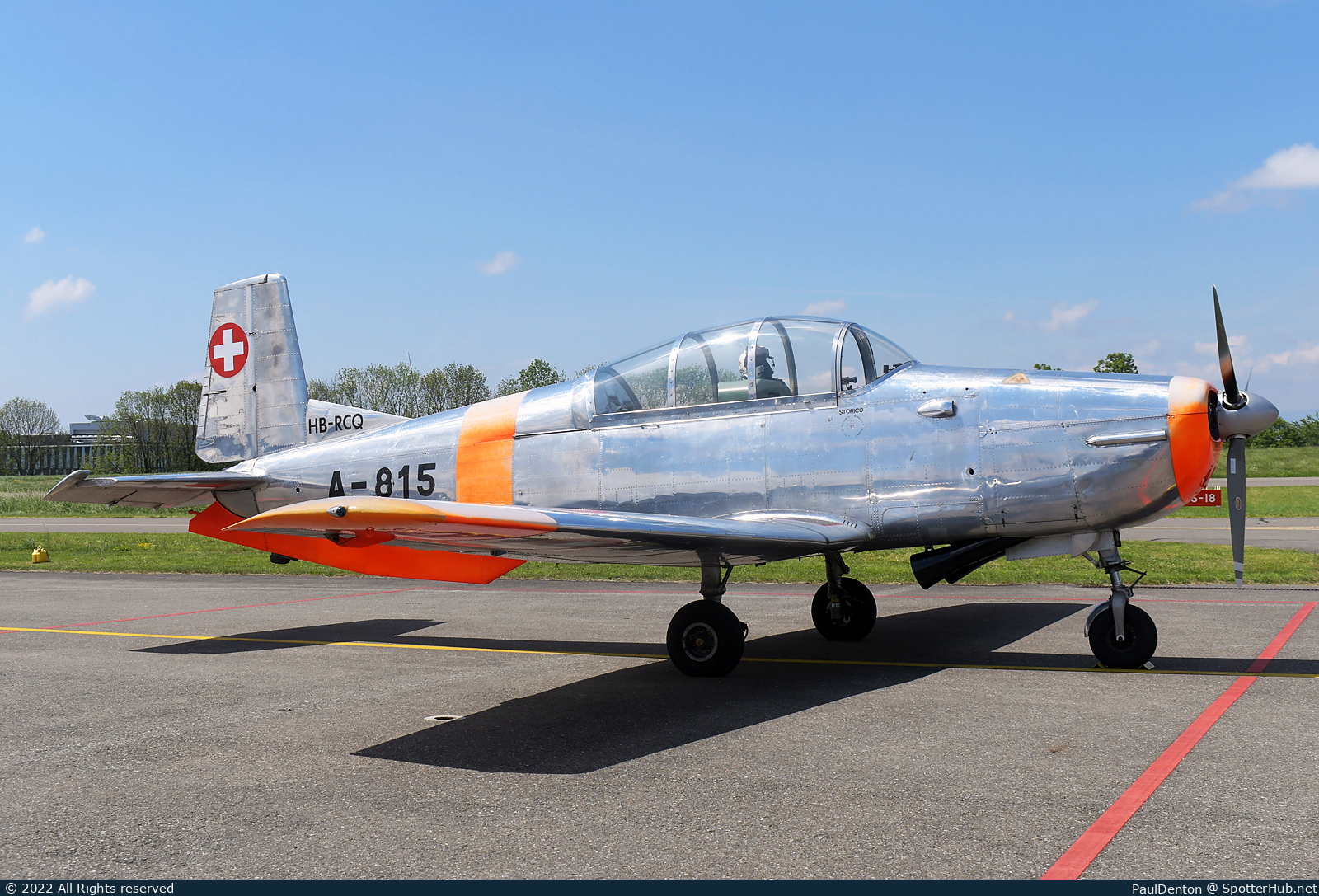 Photo of HB-RCQ - Pilatus P-3-05 operated by P.3 Flyers