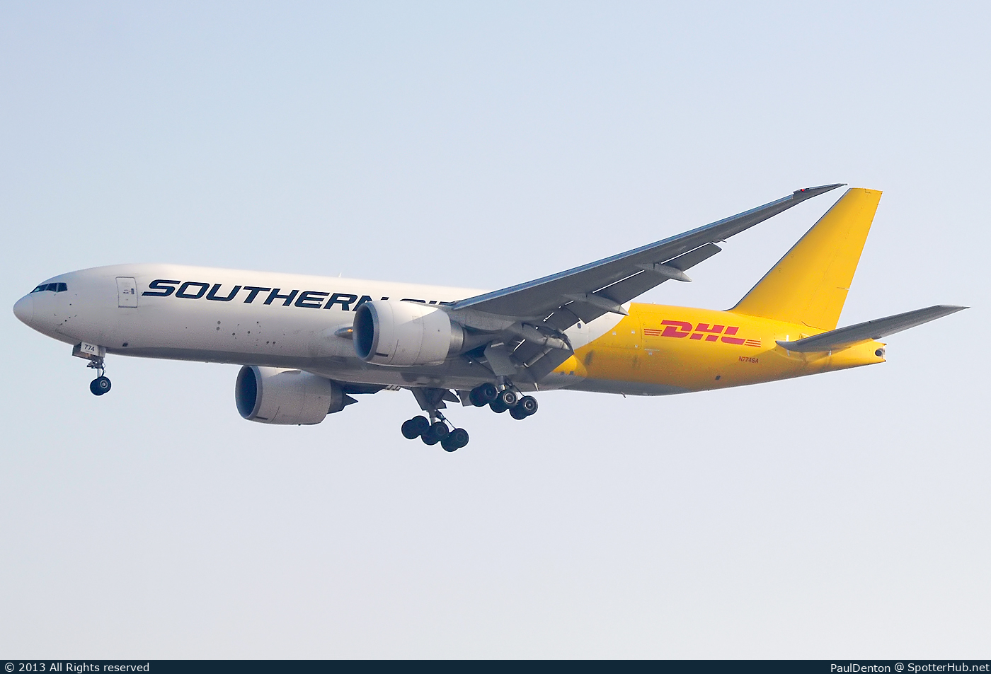 Photo of N774SA - Boeing 777-FZB operated by Southern Air