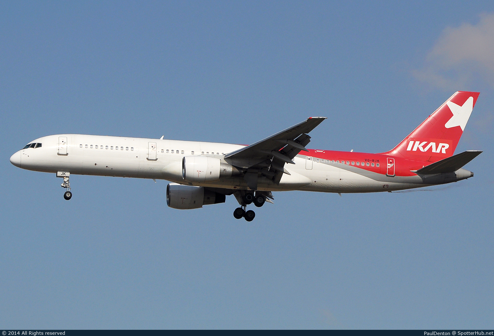 Photo of VQ-BJK - Boeing 757-2Q8 operated by Ikar Airlines