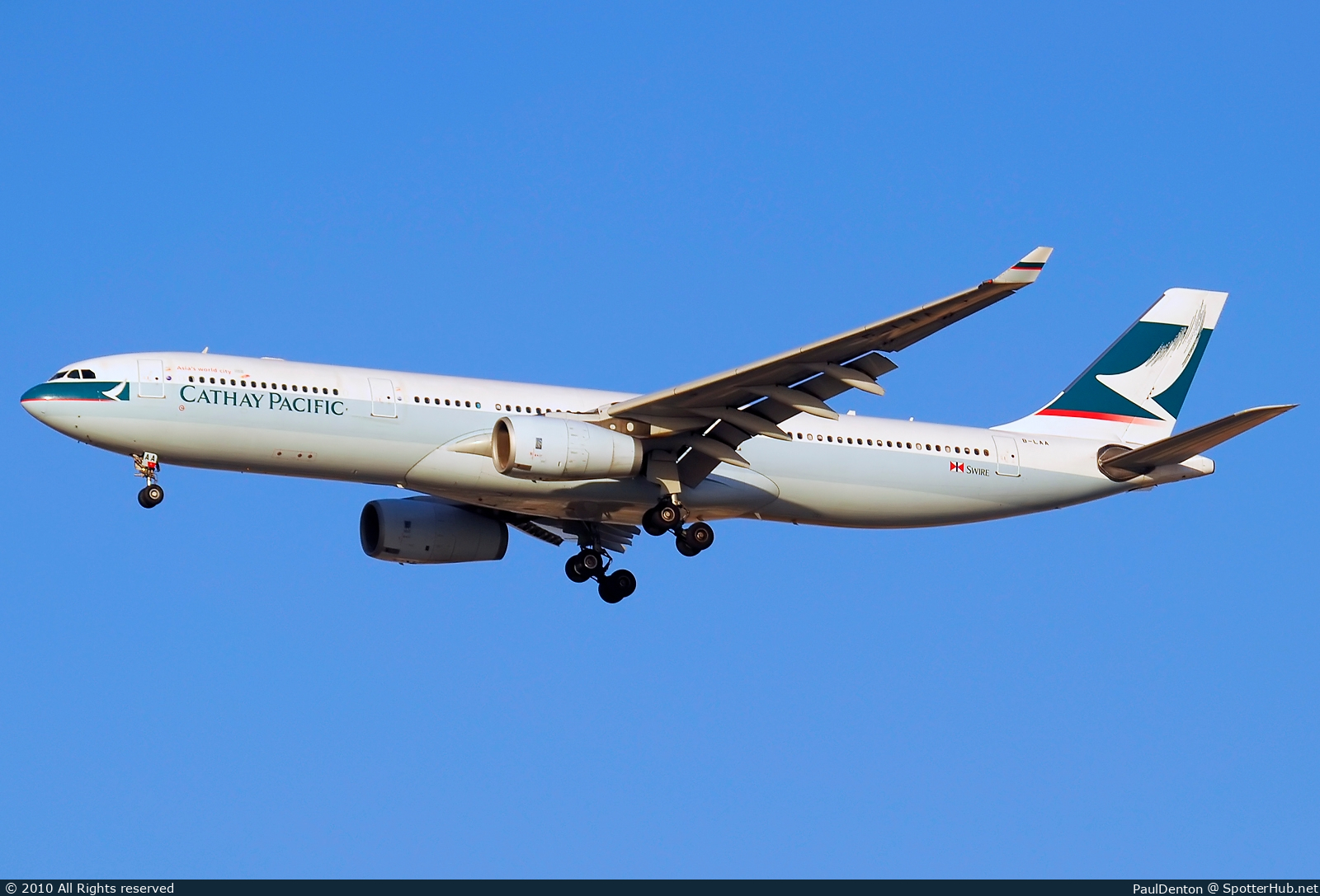 Photo of B-LAA - Airbus A330-342 operated by Cathay Pacific Airways