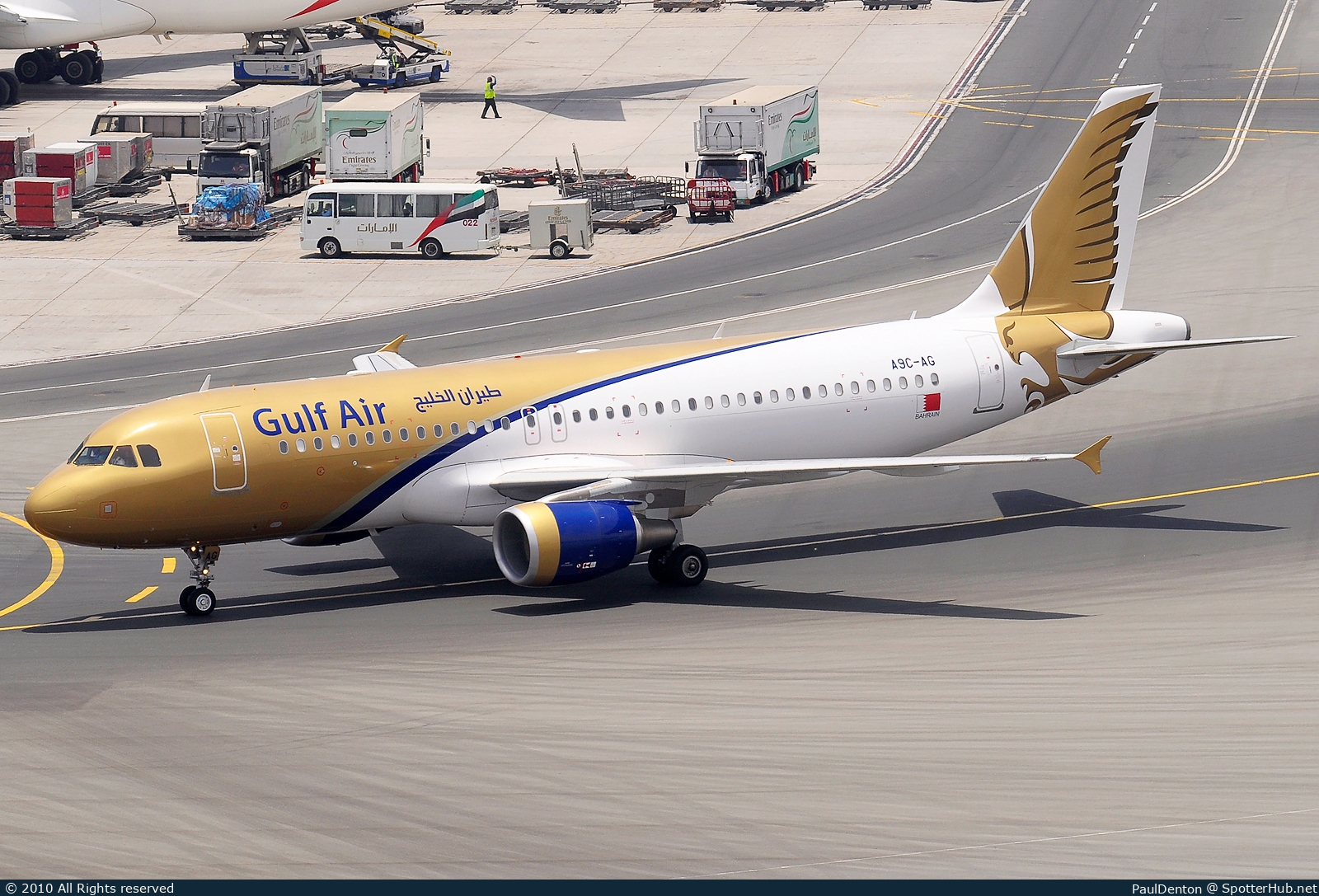 Photo of A9C-AG - Airbus A320-214 operated by Gulf Air