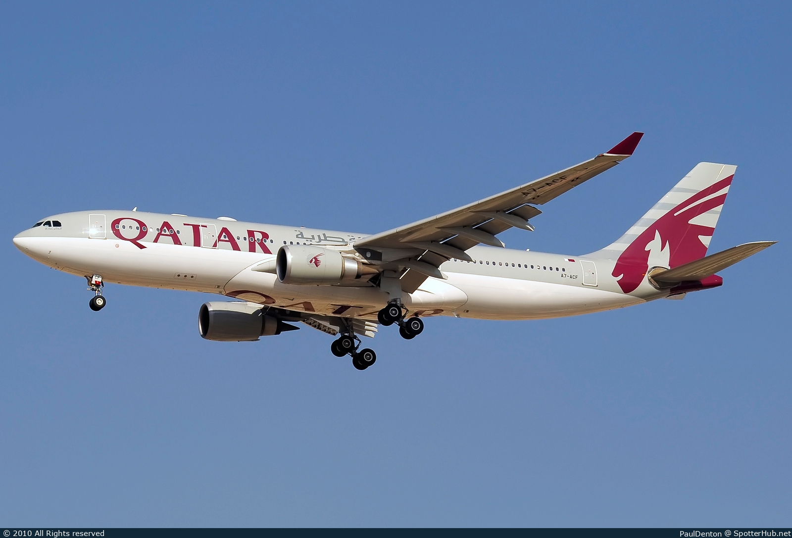 Photo of A7-ACF - Airbus A330-202 operated by Qatar Airways