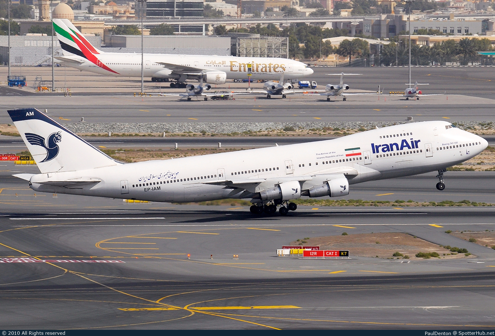 Photo of EP-IAM - Boeing 747-186B operated by Iran Air