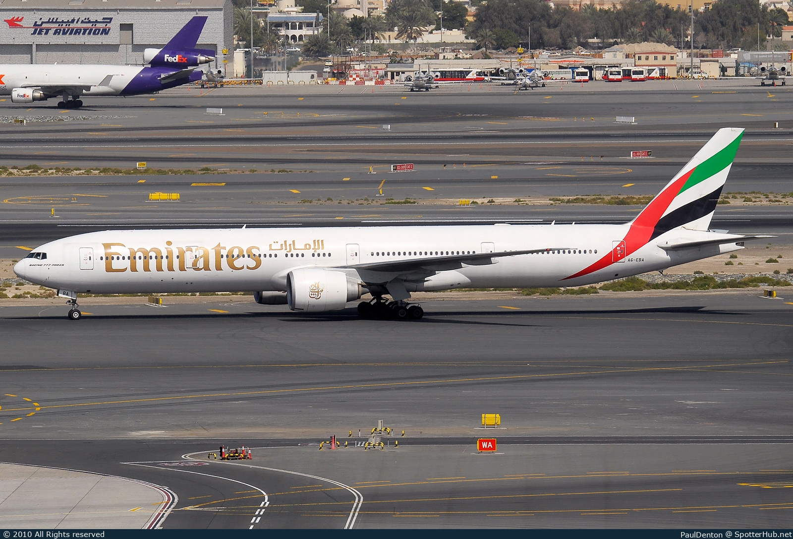 Photo of A6-EBA - Boeing 777-31H(ER) operated by Emirates