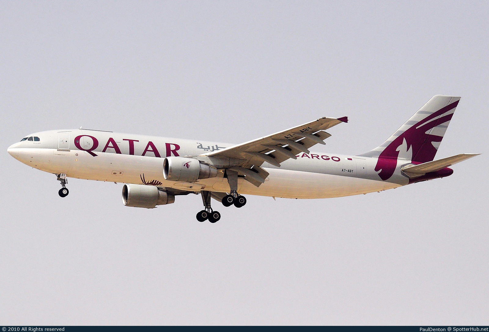 Photo of A7-ABY - Airbus A300B4-622R(F) operated by Qatar Airways Cargo