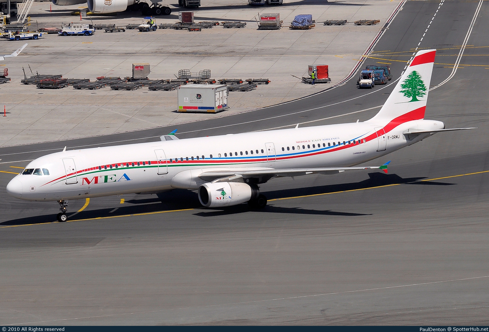 Photo of F-ORMJ - Airbus A321-231 operated by MEA Middle East Airlines