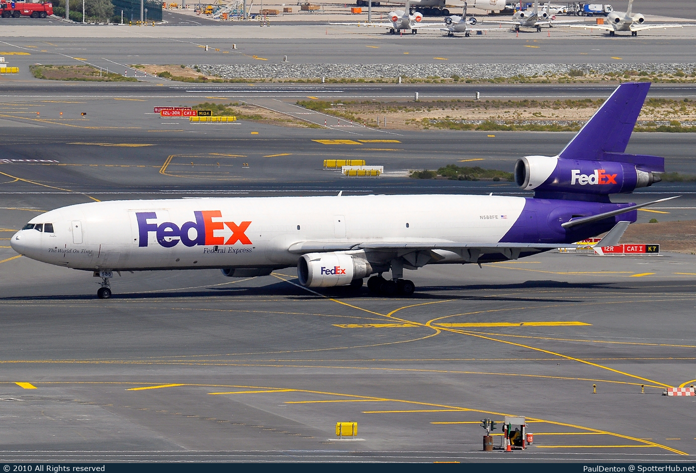 Photo of N588FE - McDonnell Douglas MD-11(F) operated by FedEx