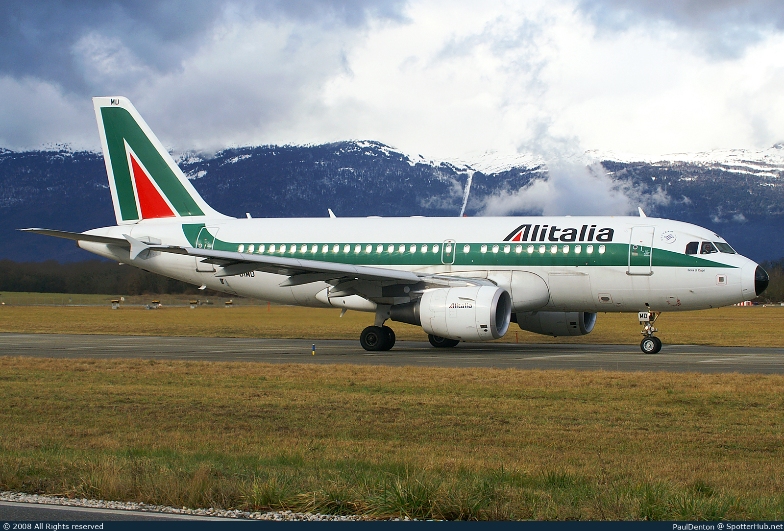 Photo of I-BIMD - Airbus A319-112 operated by Alitalia