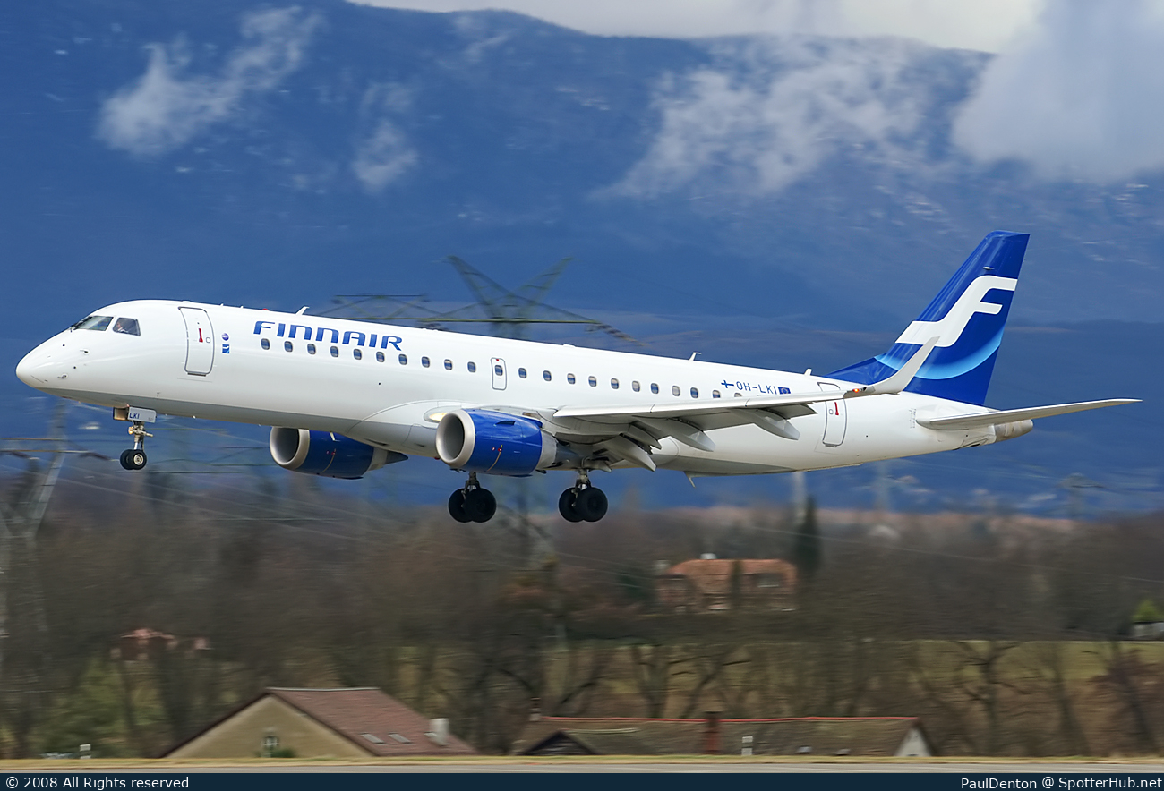 Photo of OH-LKI - Embraer ERJ-190LR operated by Finnair (opb Nordic Regional Airlines)