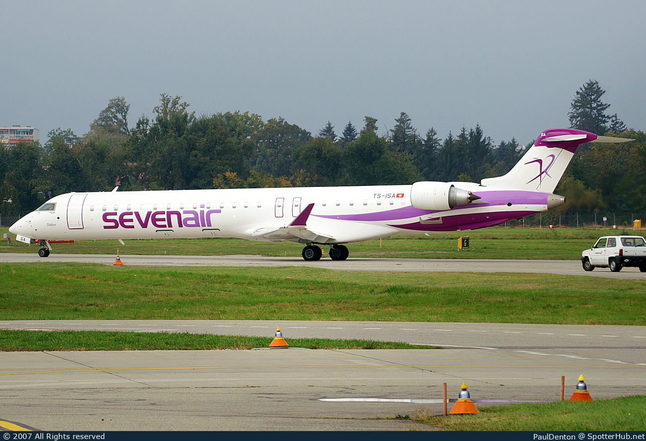 Photo of TS-ISA - Bombardier CRJ-900ER operated by SevenAir