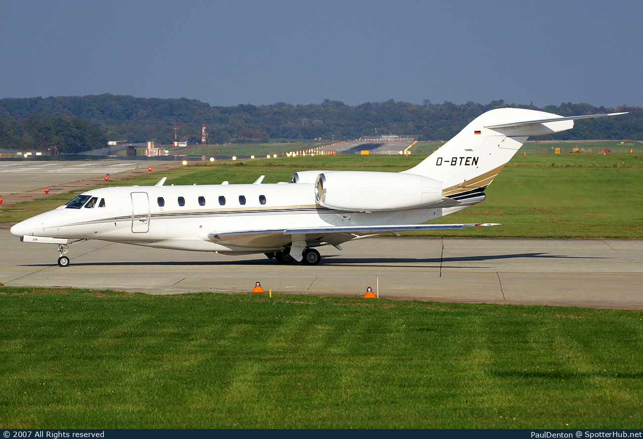 Photo of D-BTEN - Cessna 750 Citation X operated by ACM Air Charter
