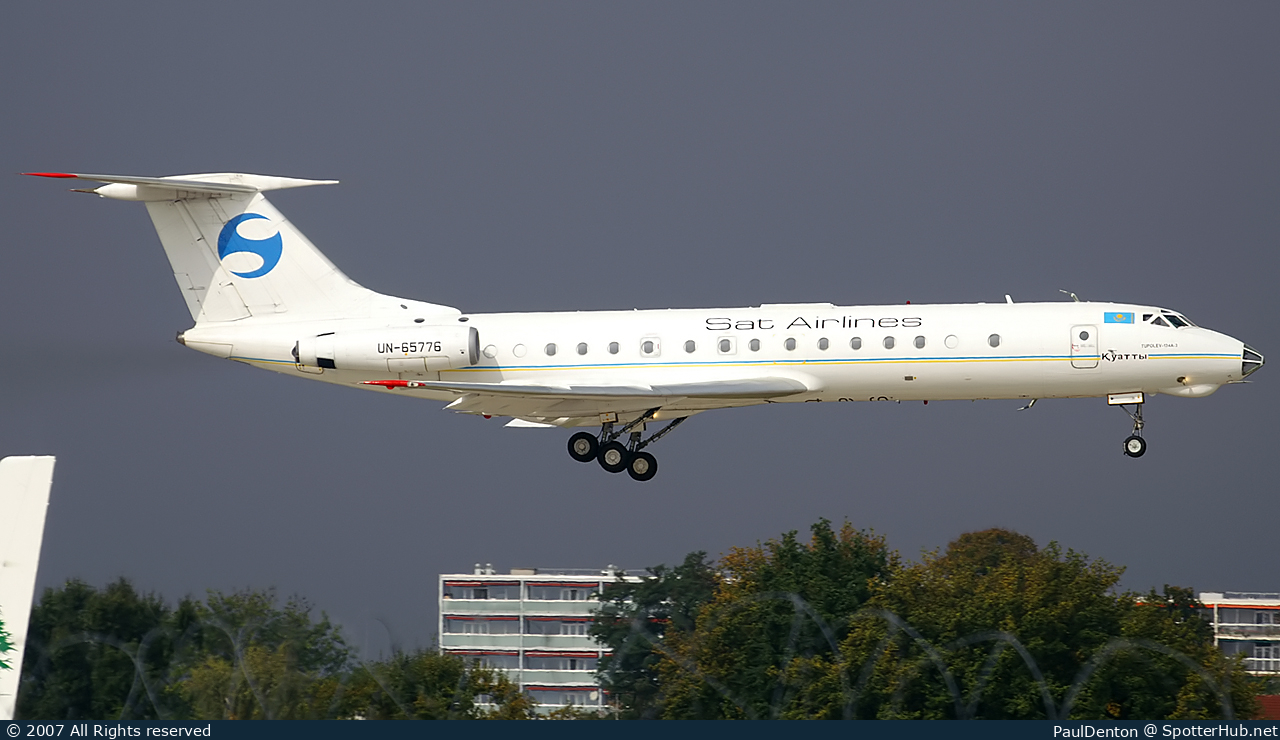 Photo of UN-65776 - Tupolev Tu-134A-3 operated by SAT Sakhalin Airlines