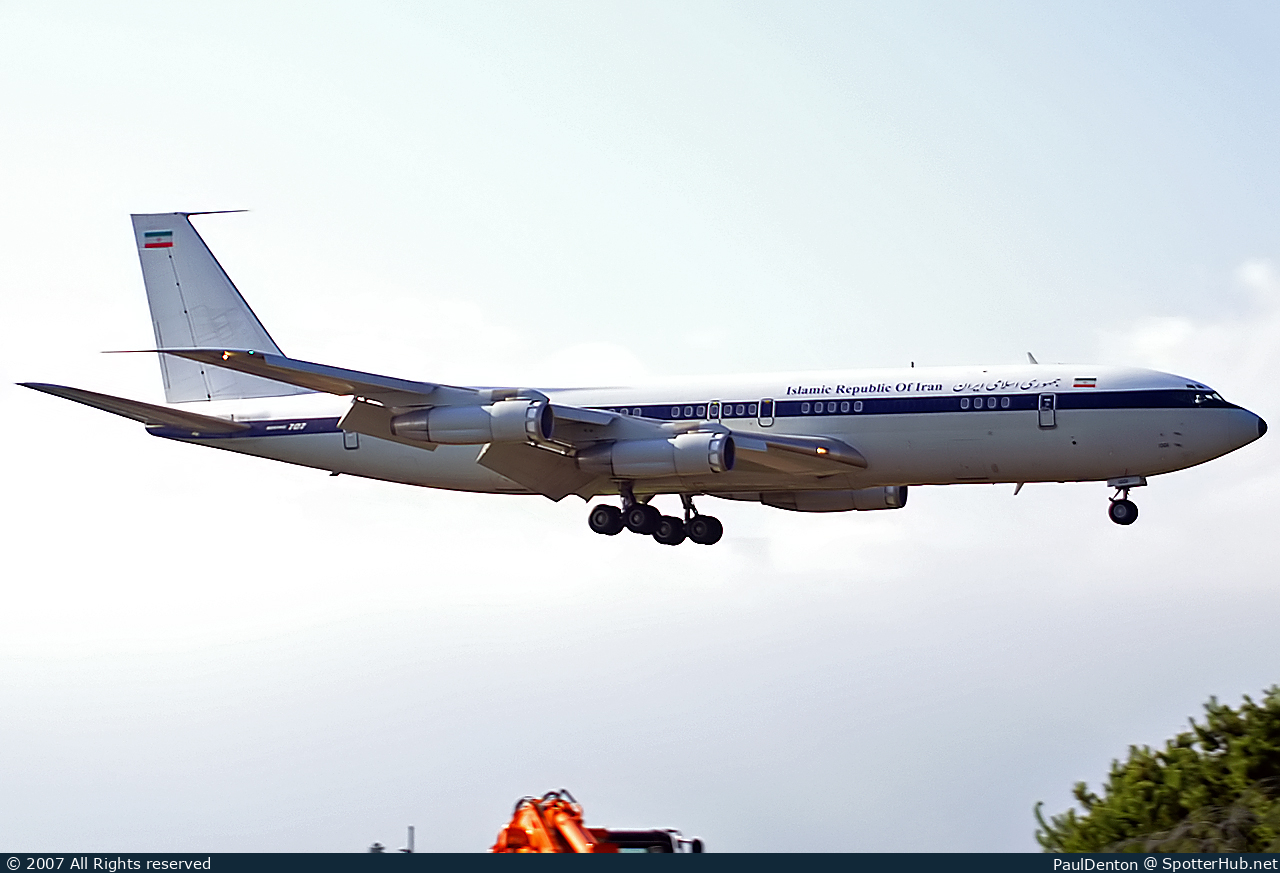 Photo of 1001 - Boeing 707-368C operated by Government of Islamic Republic of Iran
