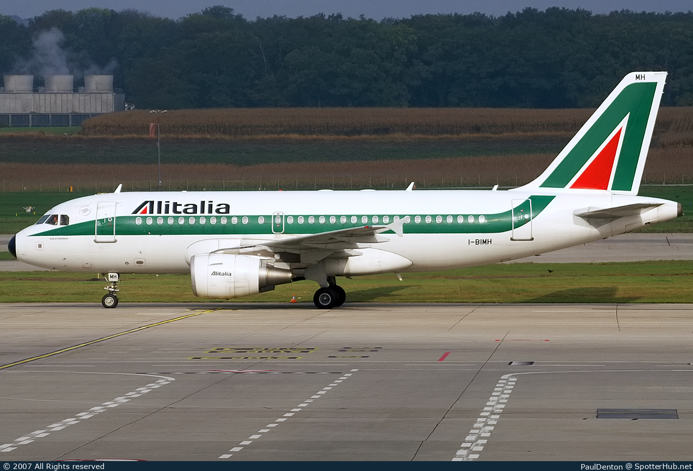 Photo of I-BIMH - Airbus A319-112 operated by Alitalia