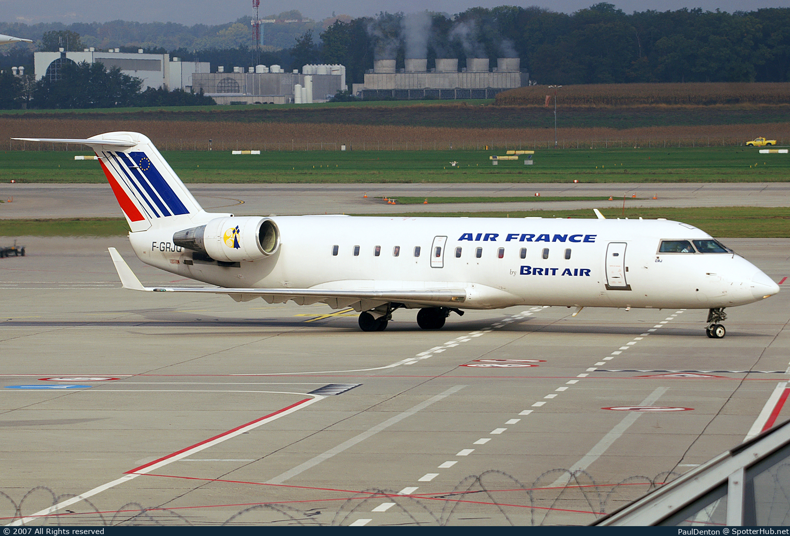 Photo of F-GRJE - Bombardier CRJ-100ER operated by Air France (opb Brit Air)