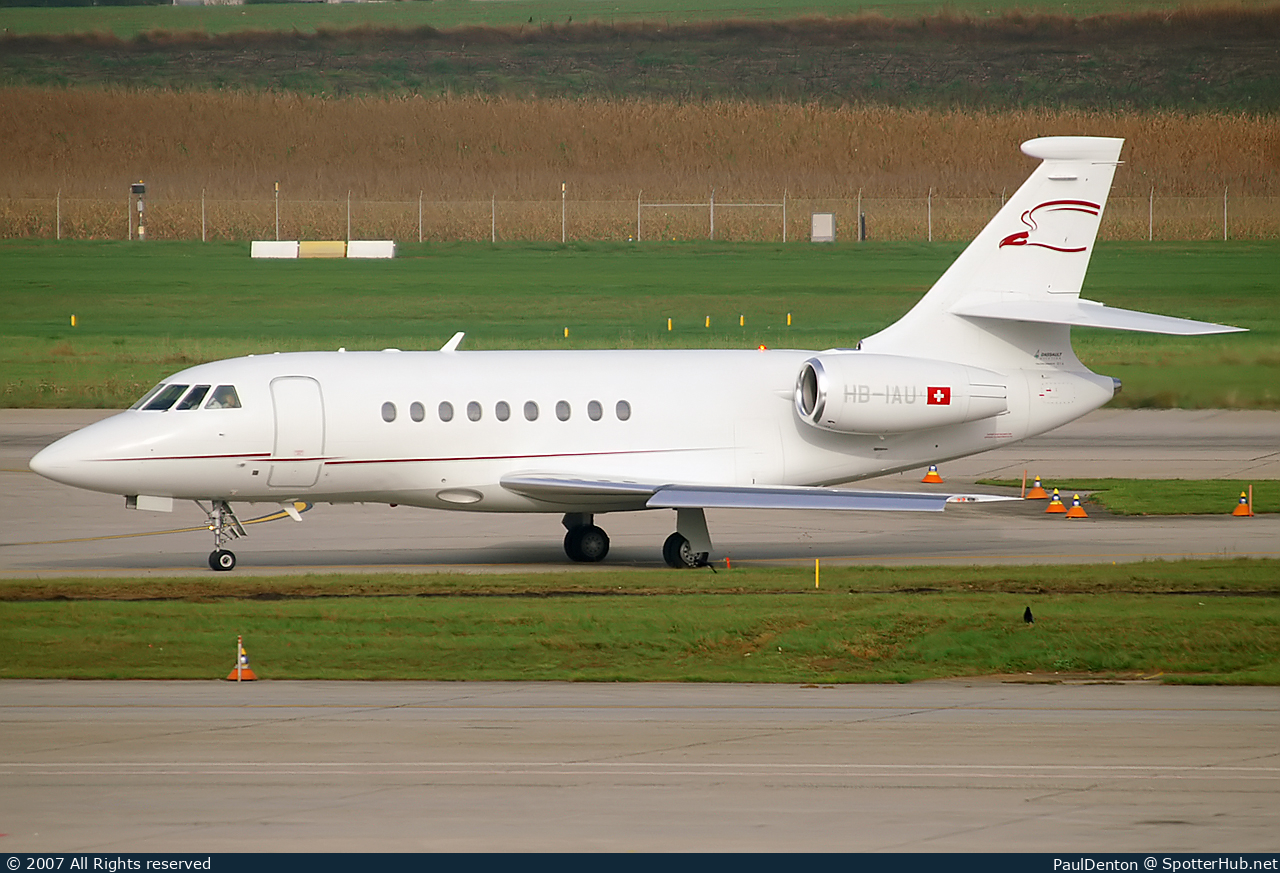 Photo of HB-IAU - Dassault Falcon 2000EX operated by Cat Aviation
