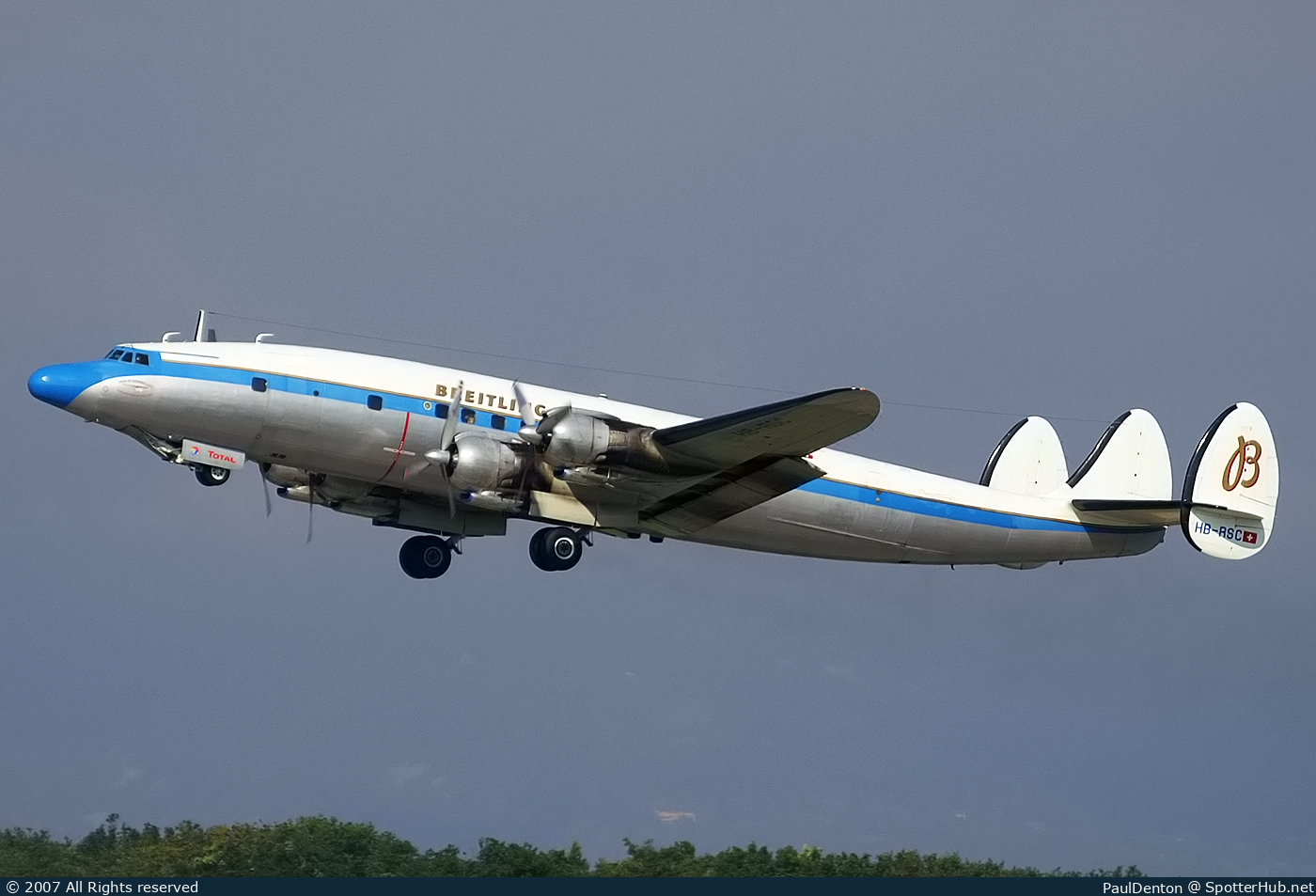 Photo of HB-RSC - Lockheed C-121C Super Constellation operated by Super Constellation Flyers Association