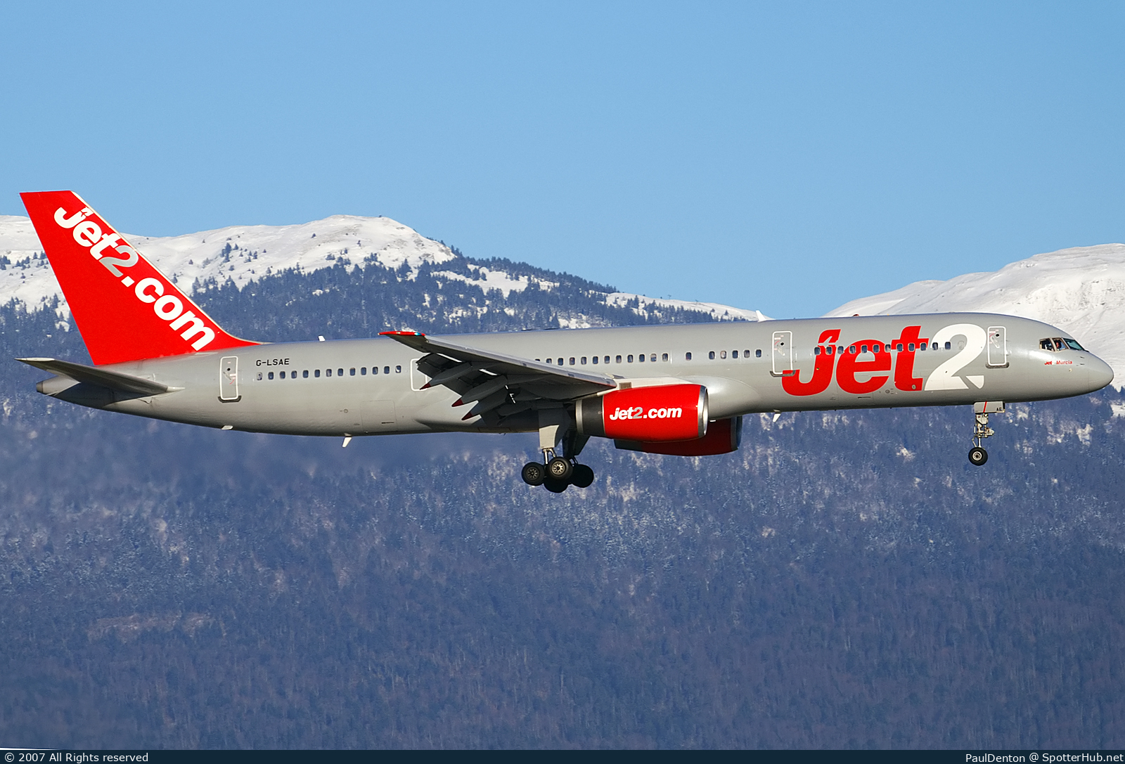 Photo of G-LSAE - Boeing 757-27B operated by Jet2
