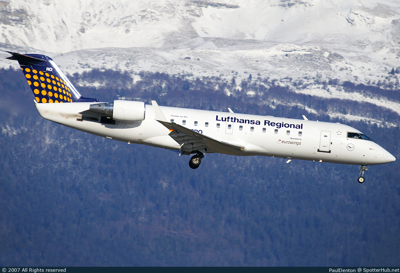 Photo of D-ACRO - Bombardier CRJ-200LR operated by Lufthansa Regional (opb Eurowings)