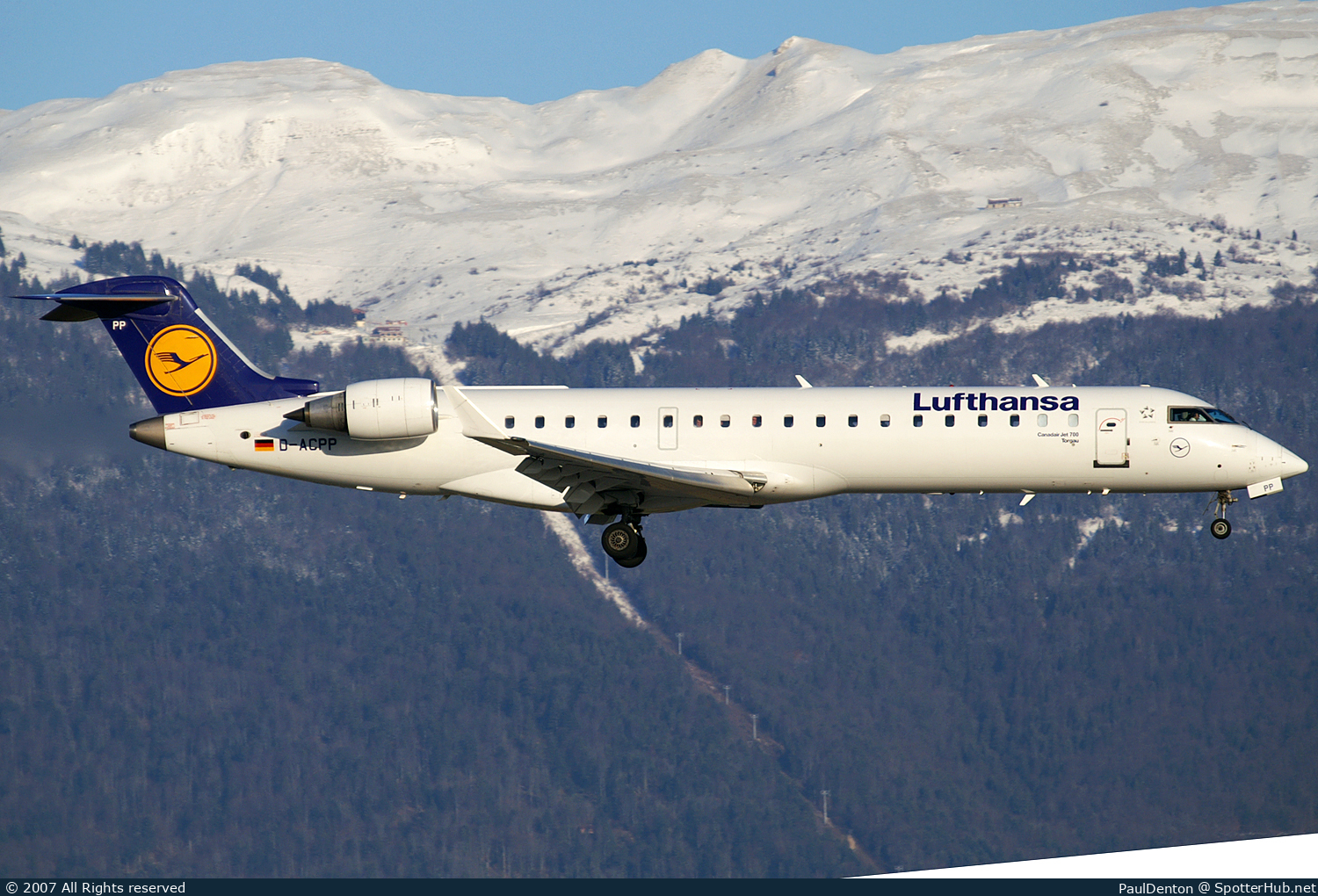 Photo of D-ACPP - Bombardier CRJ-701ER operated by Lufthansa CityLine