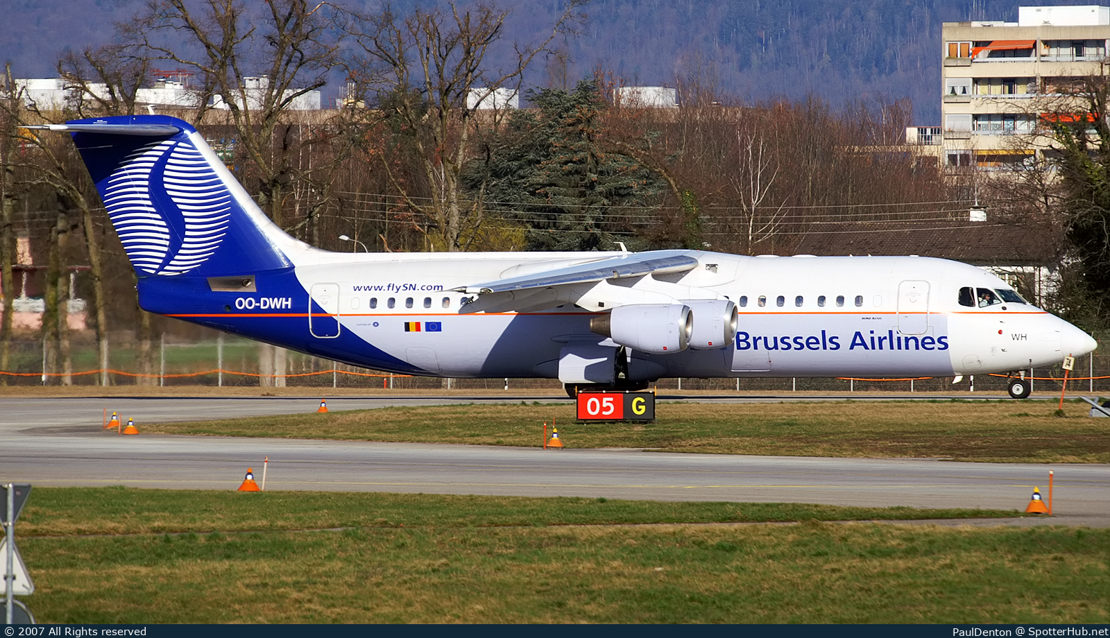 Photo of OO-DWH - British Aerospace Avro RJ100 operated by Brussels Airlines