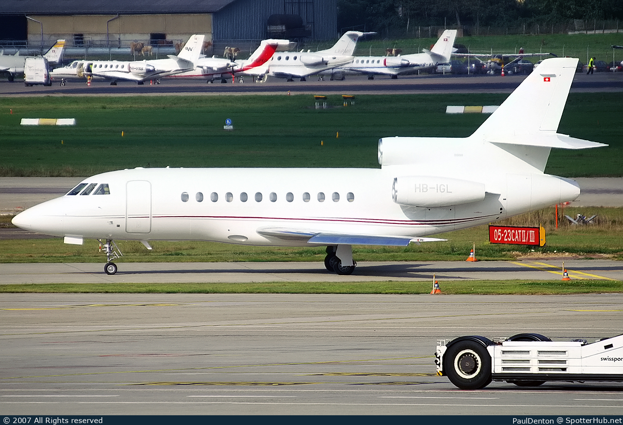 Photo of HB-IGL - Dassault Falcon 900 operated by TAG Aviation