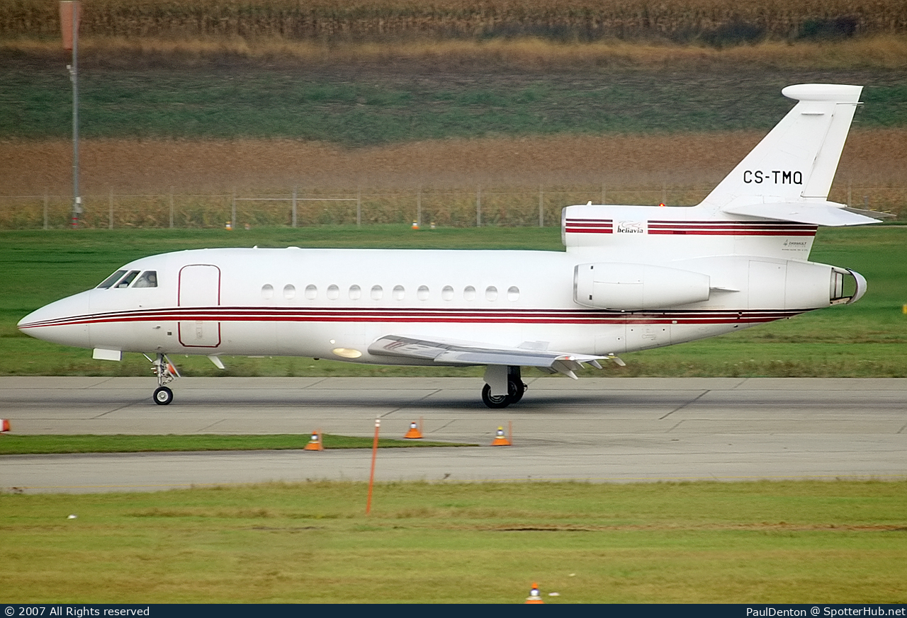Photo of CS-TMQ - Dassault Falcon 900B operated by Heliavia Transporte Aéreo
